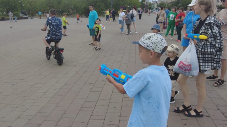 Фестиваль мороженого в Чите