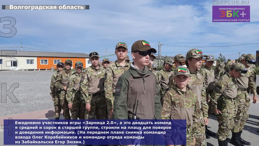 Волгоград Зарница 2.0 участники из Забайкальска 1