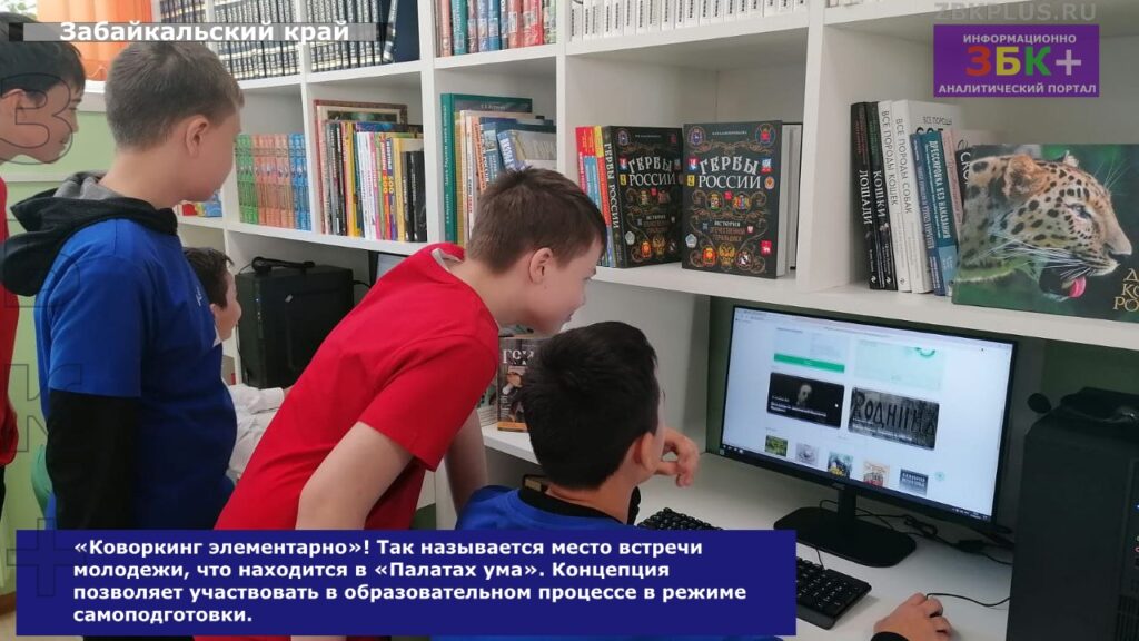 Коворкинг в модельной библиотеки г. Краснокаменск
