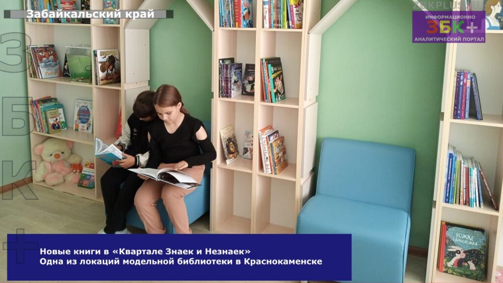 Новые книги в «Квартале Знаек и Незнаек» Модельная библиотека в Краснокаменске