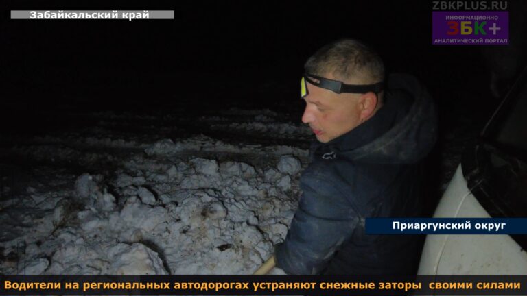 Снег на дорогах 1