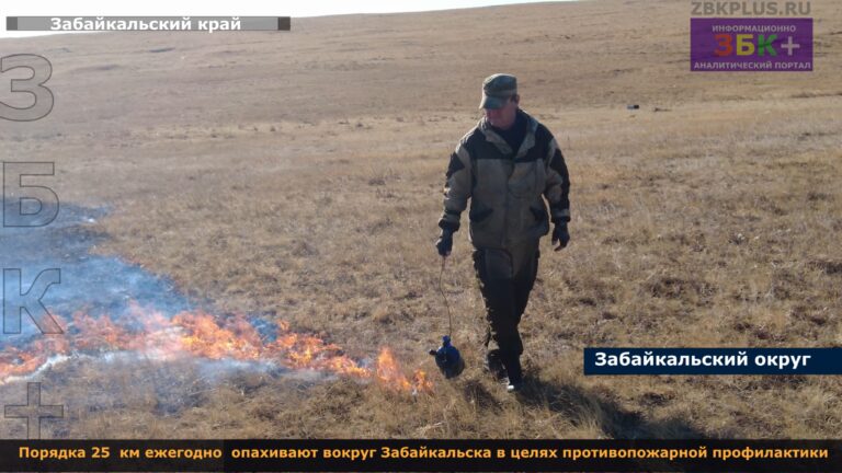 Забайкальск профилактические отжиги 2024