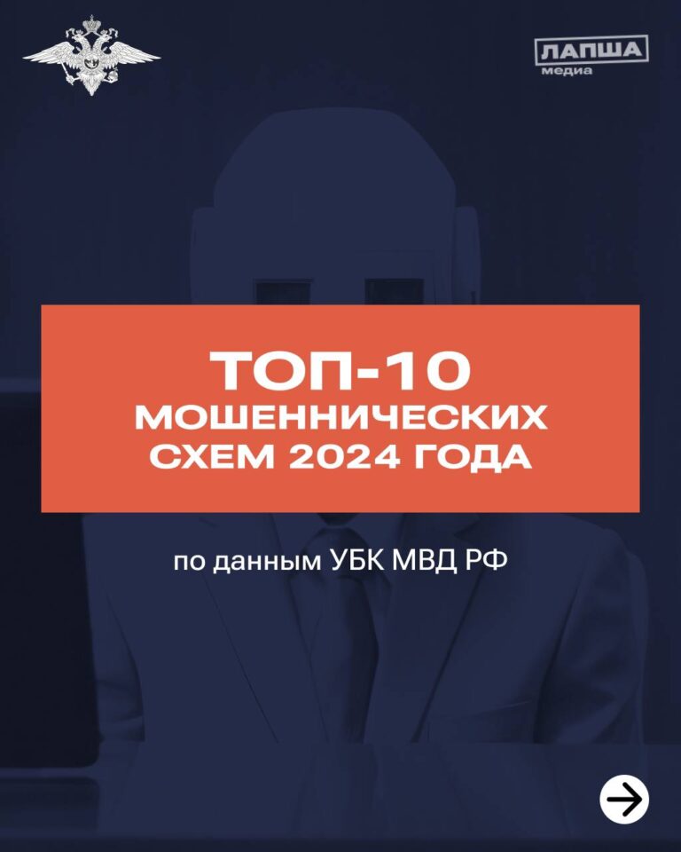Схемы которыми обманывали мсошенники Россиян в 2024 году