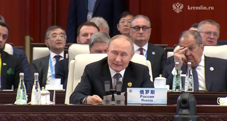 Путин в ШОС+