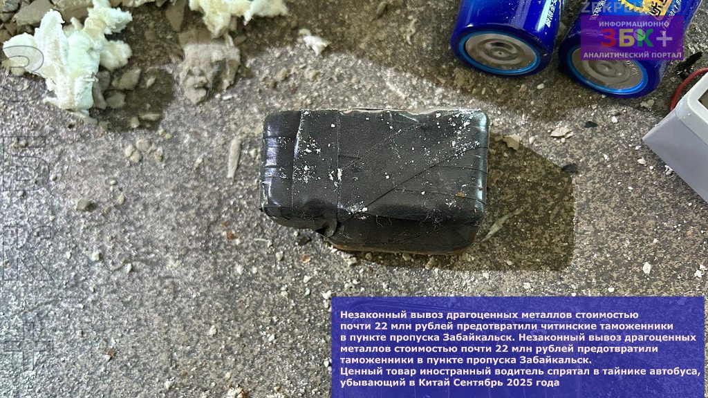 Читинская таможня контрабанда золота - 2