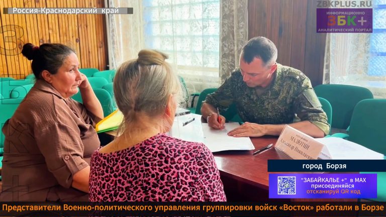 Военные работа в Борзе